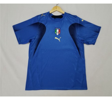 Italy 2006 World Cup Home Blue Soccer Jersey